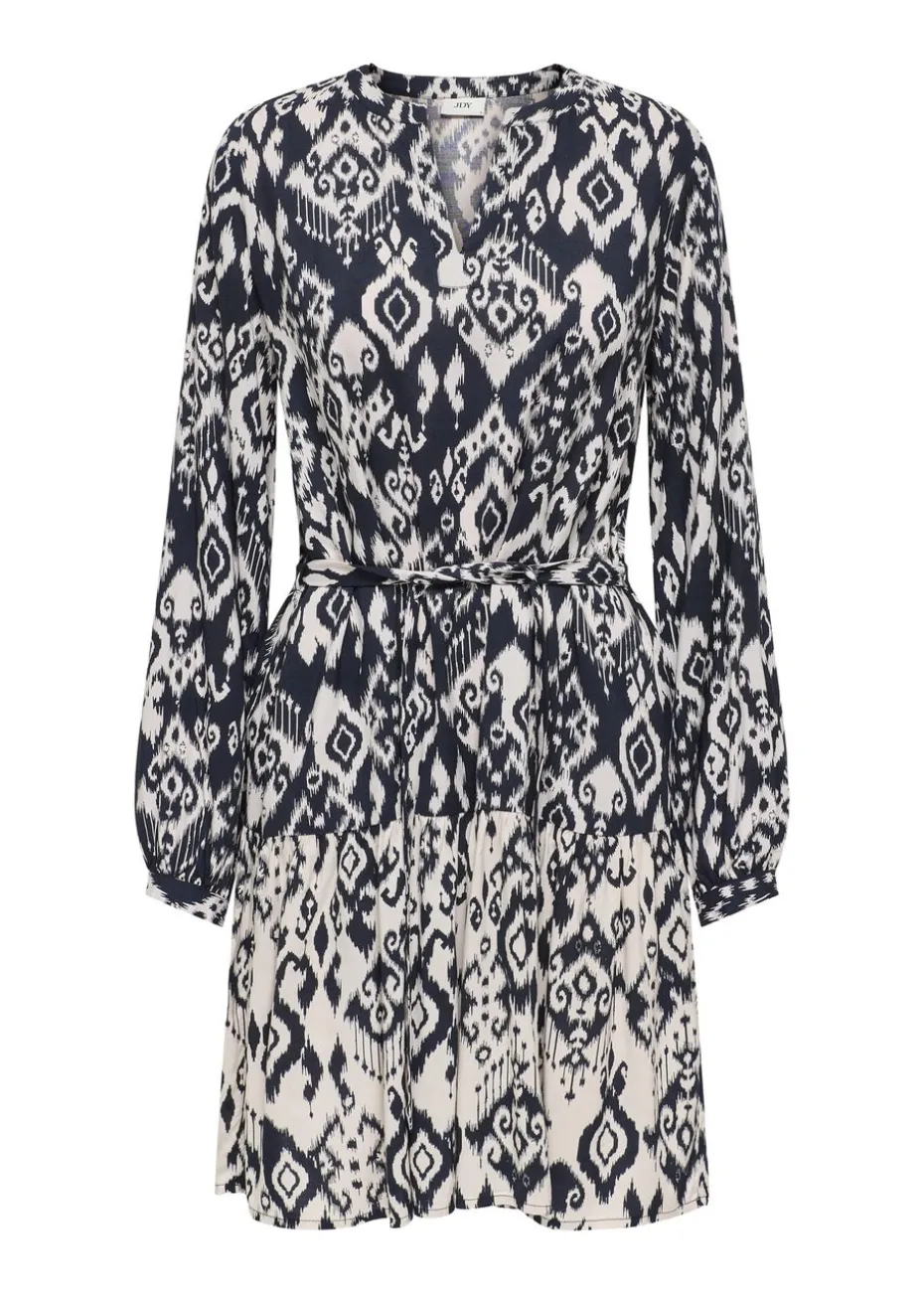 JDY Black Tiger Mini Dress