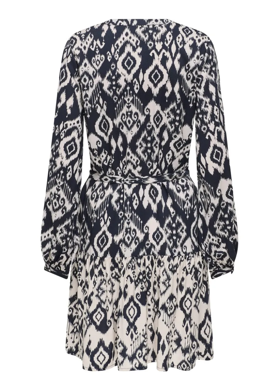 JDY Black Tiger Mini Dress