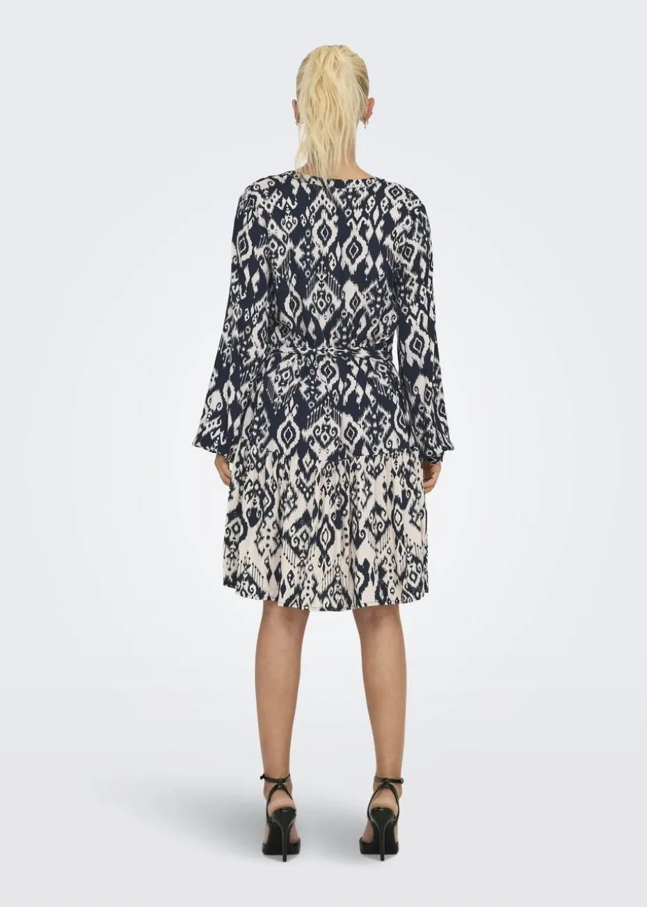 JDY Black Tiger Mini Dress