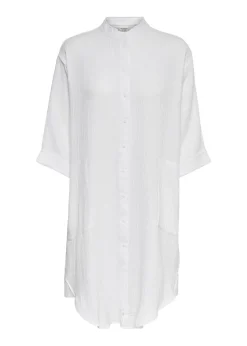 JDY White Shirt Dress