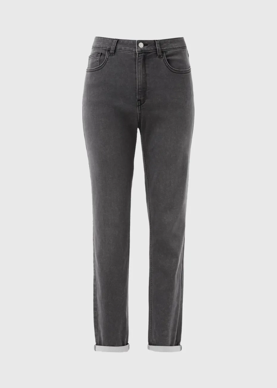 Jolie Grey Relaxed Skinny Jeans
