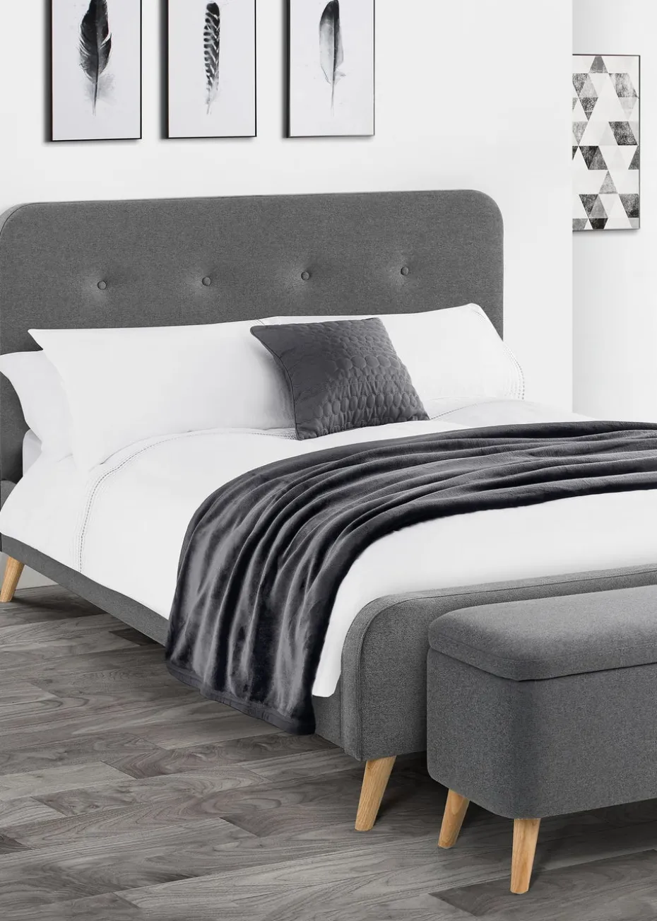 Julian Bowen Grey Astrid Bed