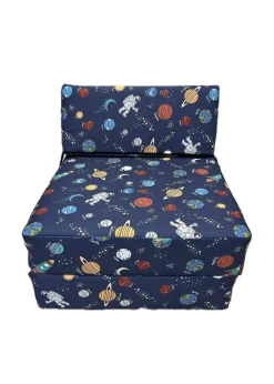 Kaikoo Blue Space Print Chair Bed