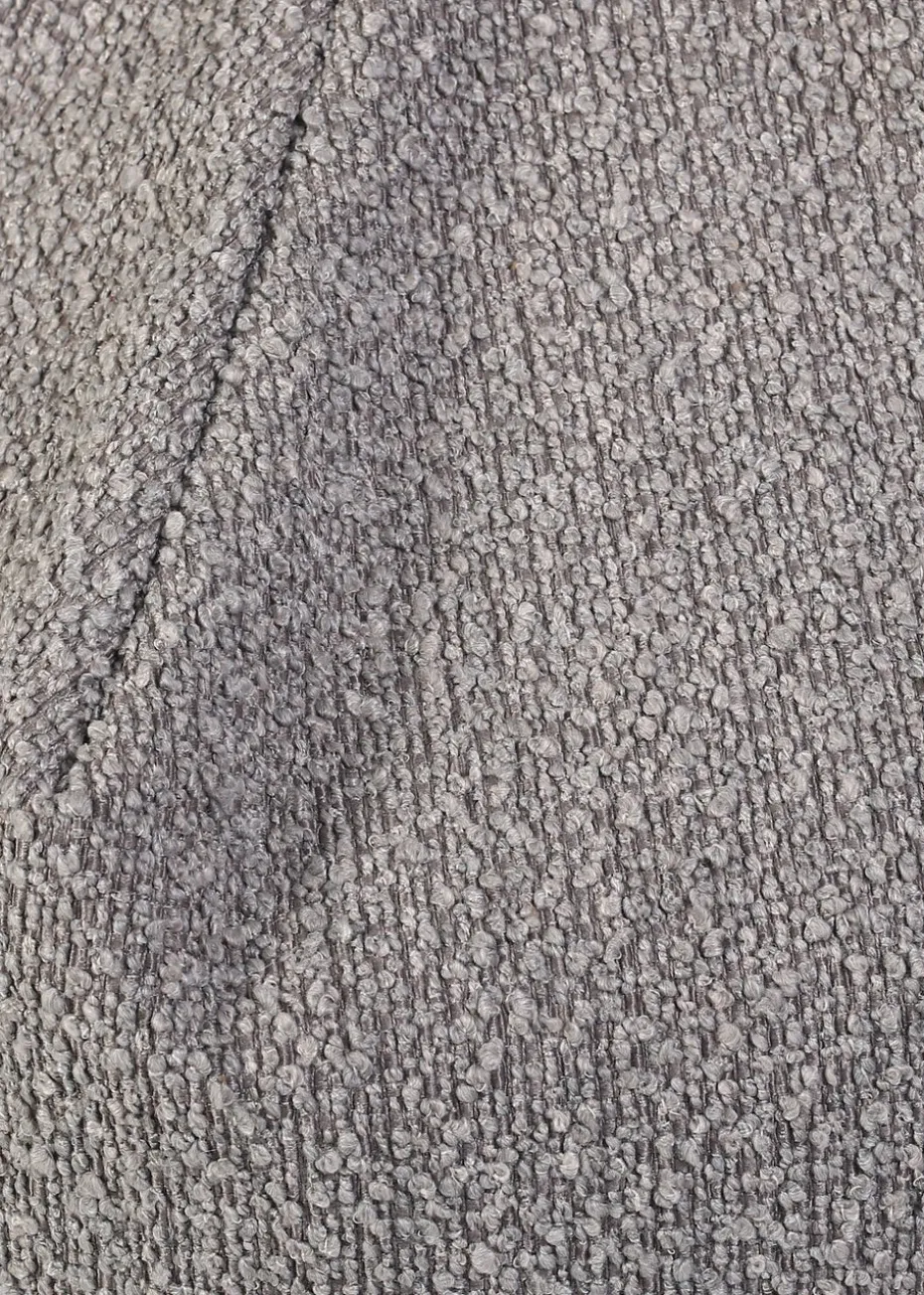 Kaikoo Dove Grey Boucle Beanbag