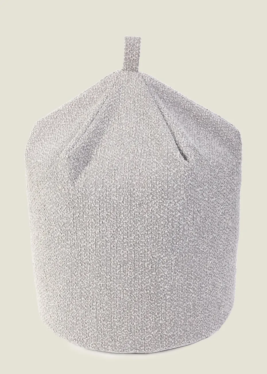 Kaikoo Ivory Boucle Beanbag