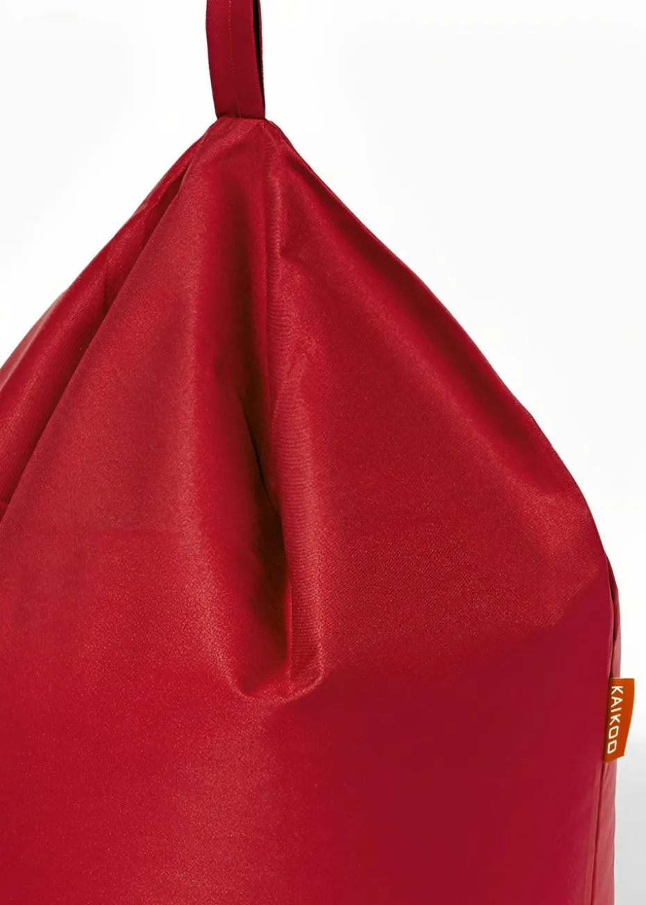 Kaikoo Large Red Beanbag