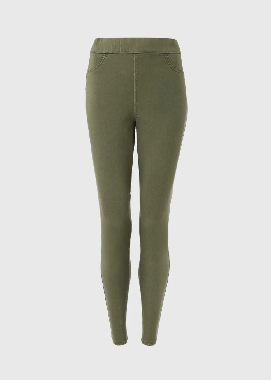 Khaki Rosie Jeggings