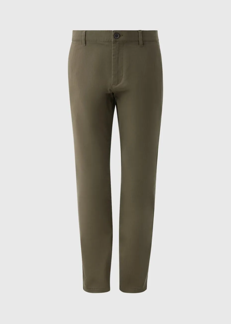 Khaki Slim Fit Chinos