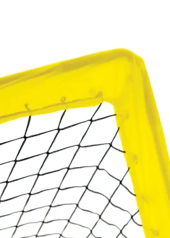 Kickmaster Yellow Fibreglass Flexi Goal 6ft (H100cm x W200cm x L100cm)