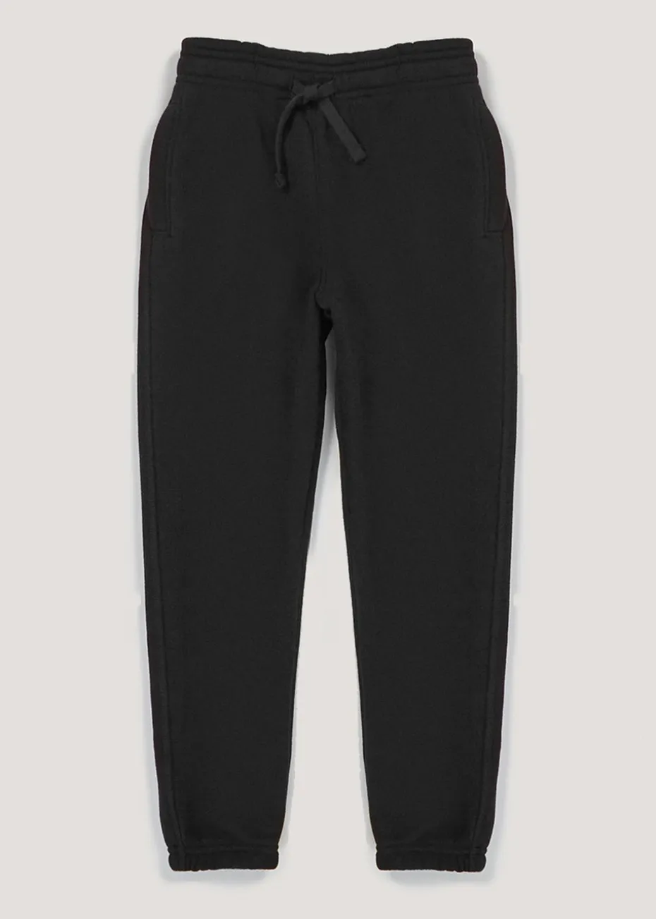 Kids Black School Joggers (3-13yrs)
