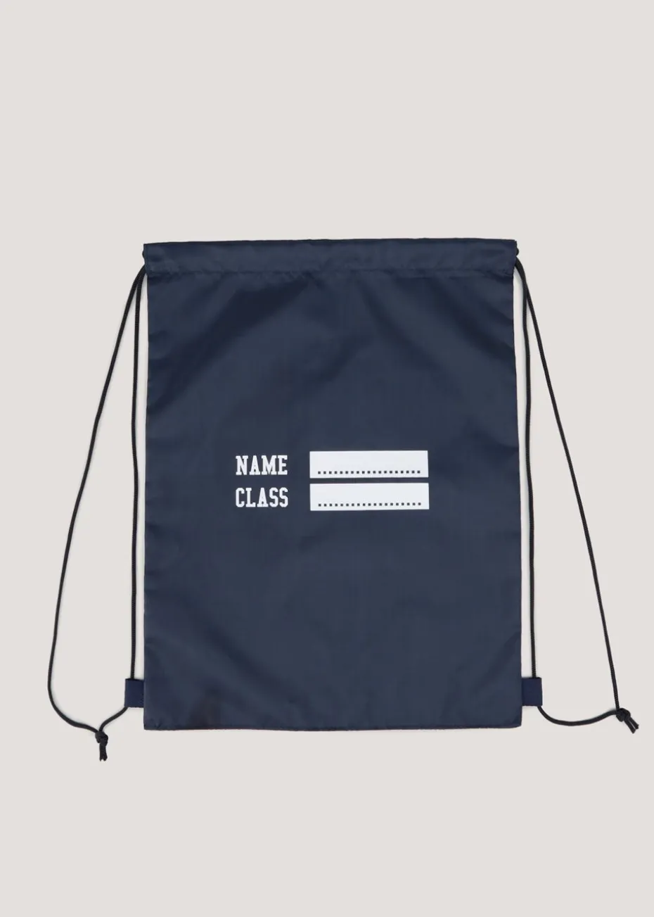 Kids Navy School Pump Bag