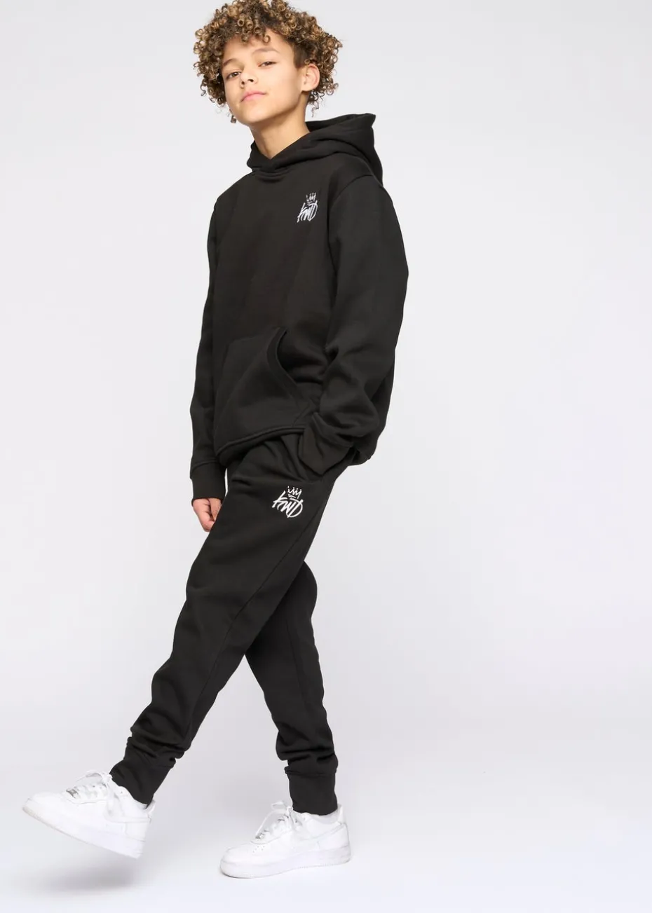 Kings Will Dream Black Crosby Joggers (7-14 yrs)