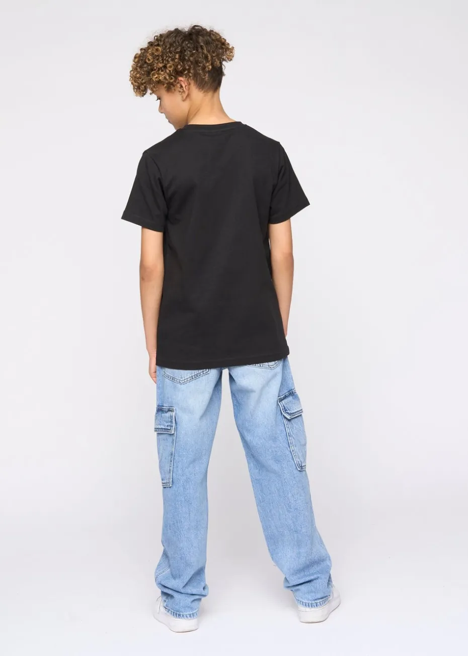 Kings Will Dream Black Ransom T-Shirt (7-14 yrs)