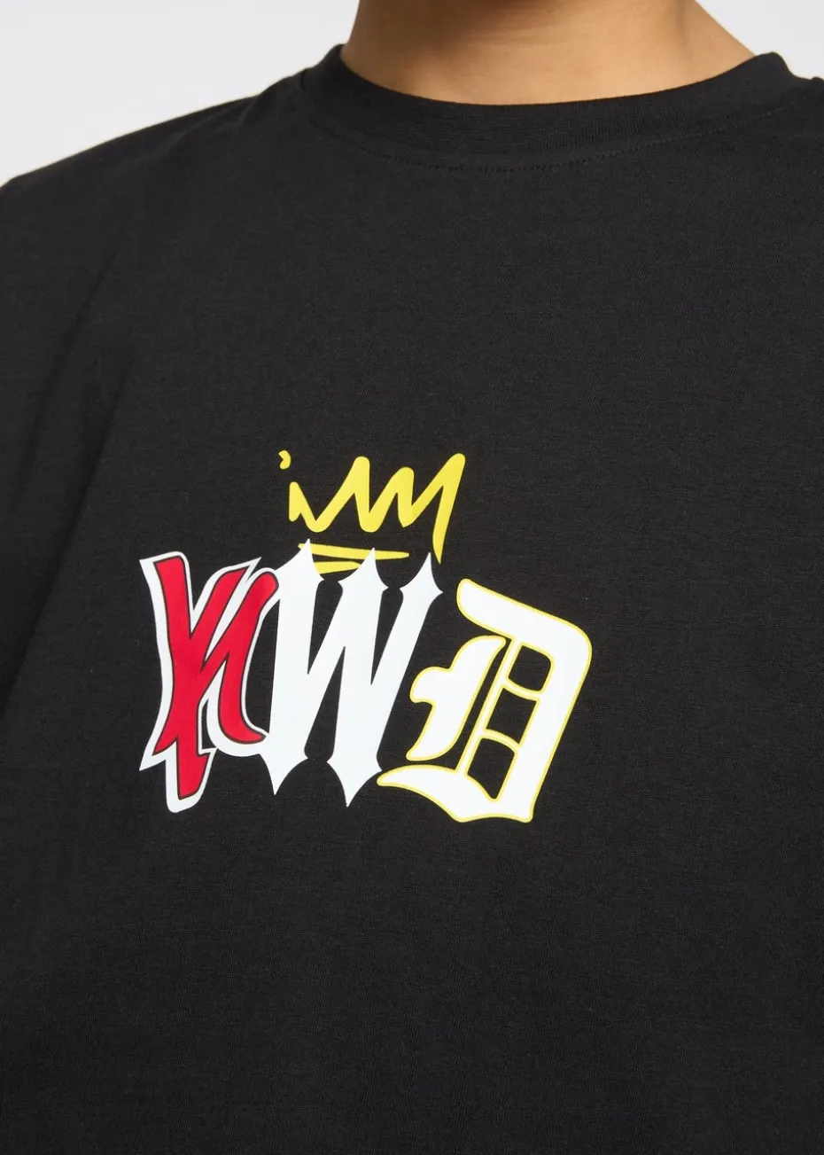 Kings Will Dream Black Ransom T-Shirt (7-14 yrs)