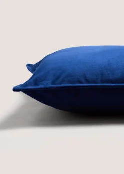 Large Navy Velvet Cushion (55cm x 55cm)