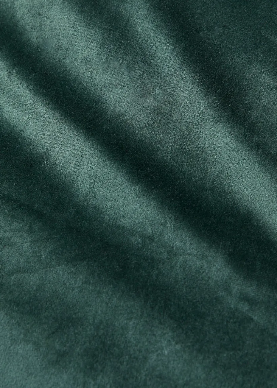 Laurence Llewelyn-Bowen Montrose Velvet Green Duvet Cover Set