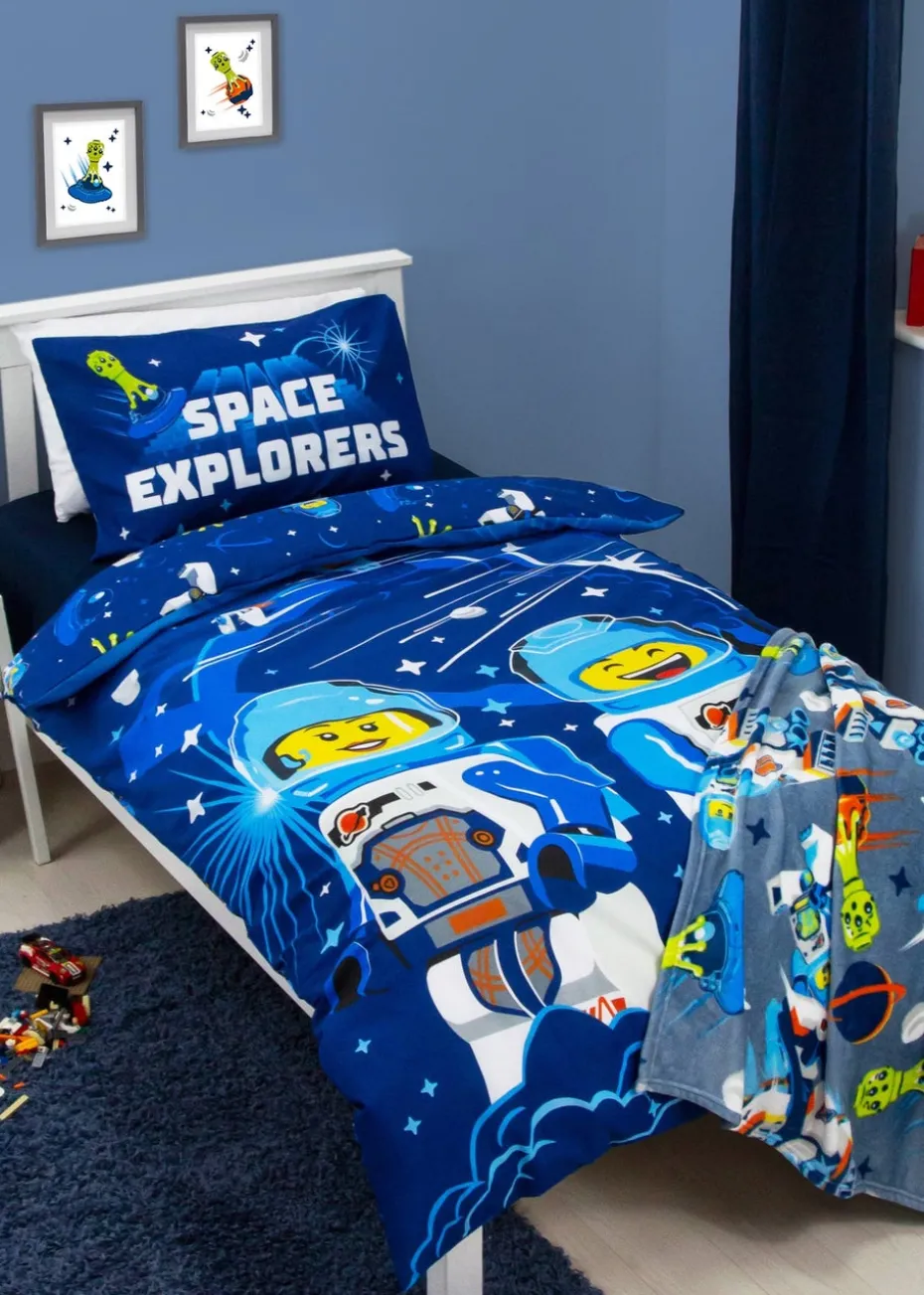 Lego City Polycotton 2 Piece Duvet Cover Set