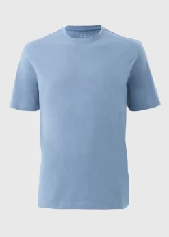 Light Blue Essential Crew Neck T-Shirt