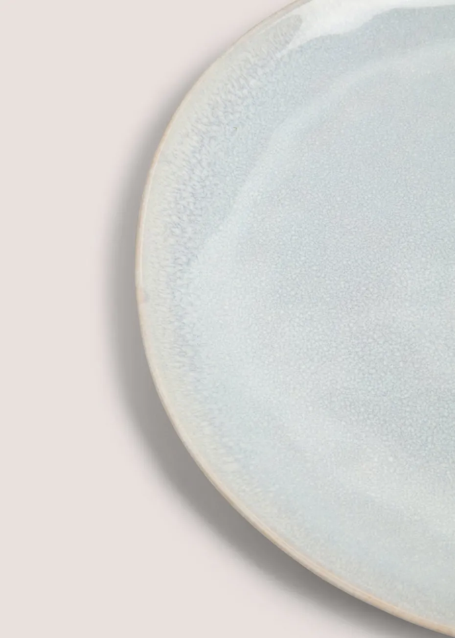 Light Blue Organic Nibble Bowl