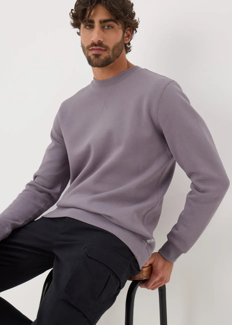 Lilac Crew Neck Sweatshirt