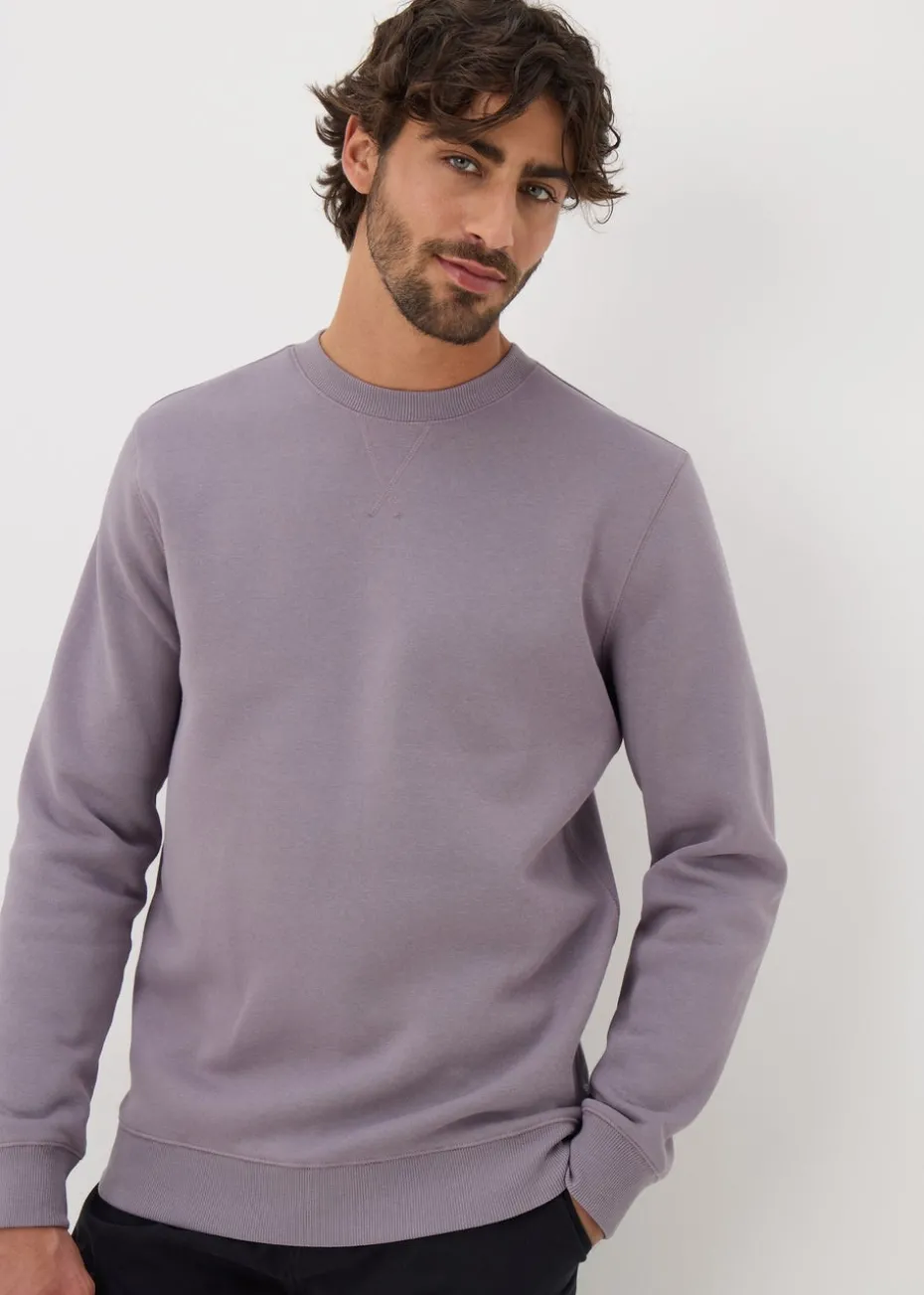 Lilac Crew Neck Sweatshirt