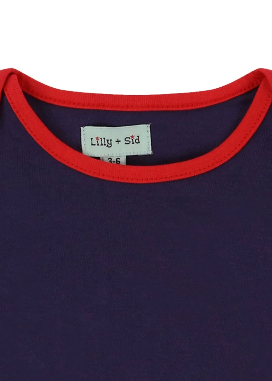 Lilly & Sid Multicoloured Car Print Top & Romper Set (0- 24 Months)