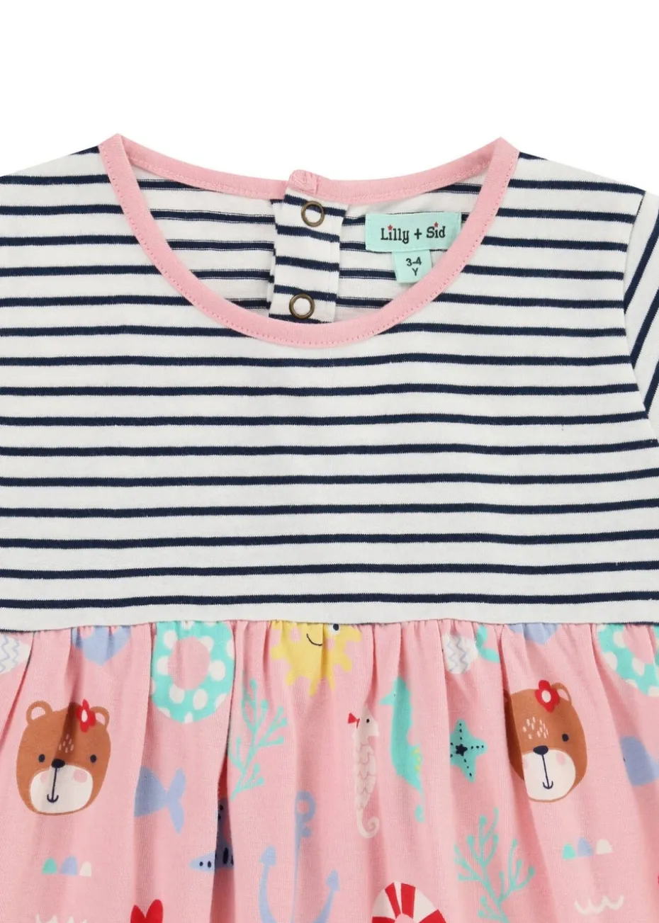 Lilly & Sid Multicoloured Lilly & Friends Print Dress (0-8 Years)