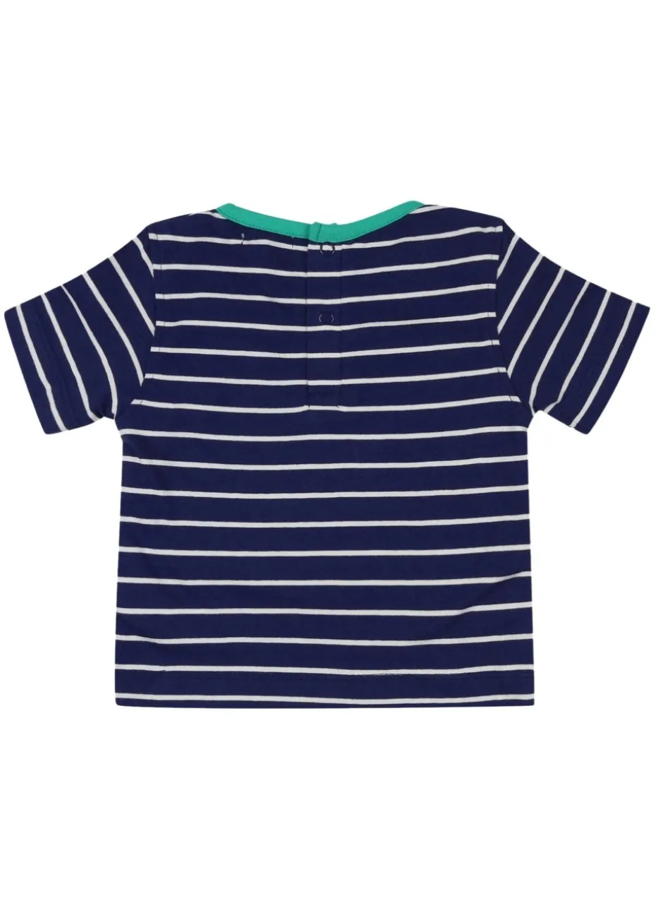 Lilly & Sid Multicoloured Animal Safari Print Top & Short Set (0- 24 Months)