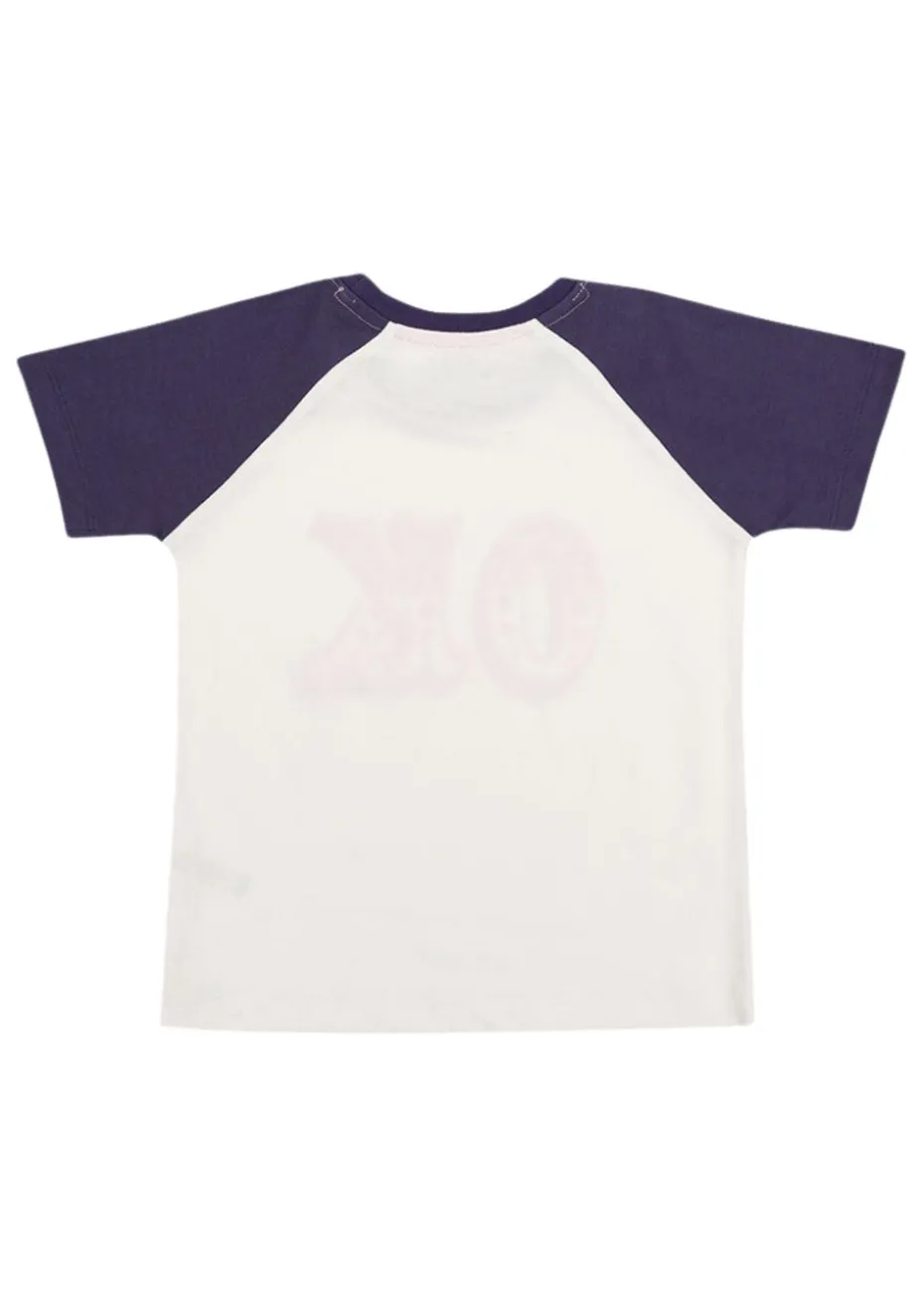 Lilly & Sid Multicoloured Ok Slogan Print T-Shirt (24 Months- 8 Years)