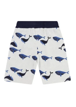 Lilly & Sid White Sea Dolphin Applique T Shirt (0-8 Years)