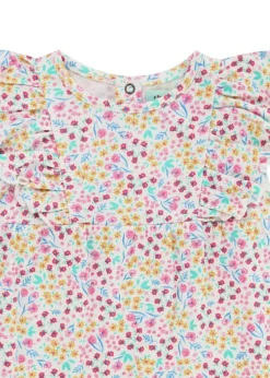 Lily & Sid Pink Mini Floral Print Dress & Legging Set (0 - 24 Months)