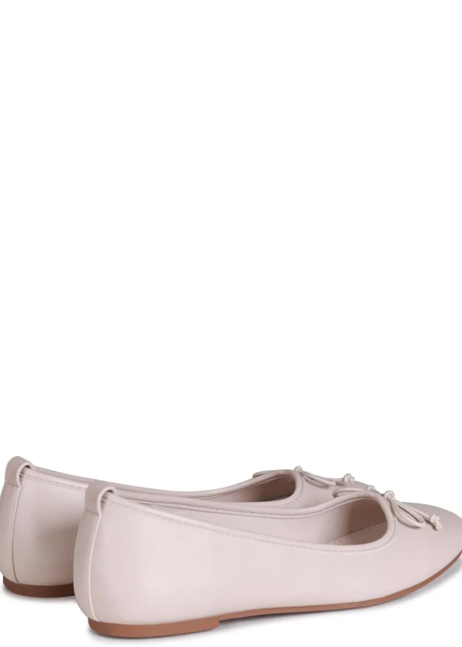 Linzi Este Sand Faux Leather Pump