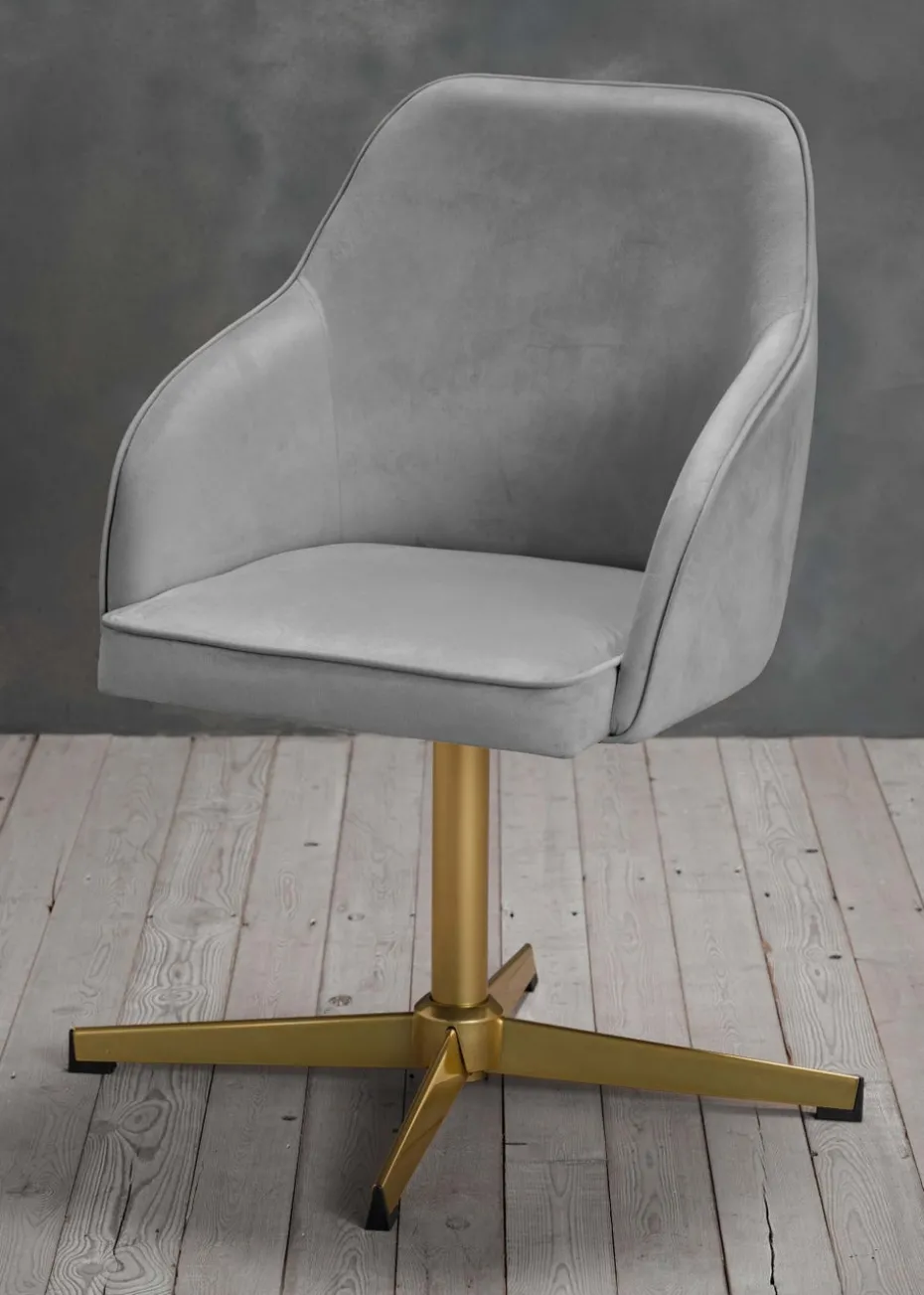 LPD Furniture Felix Office Chair Grey (860x570x605mm)