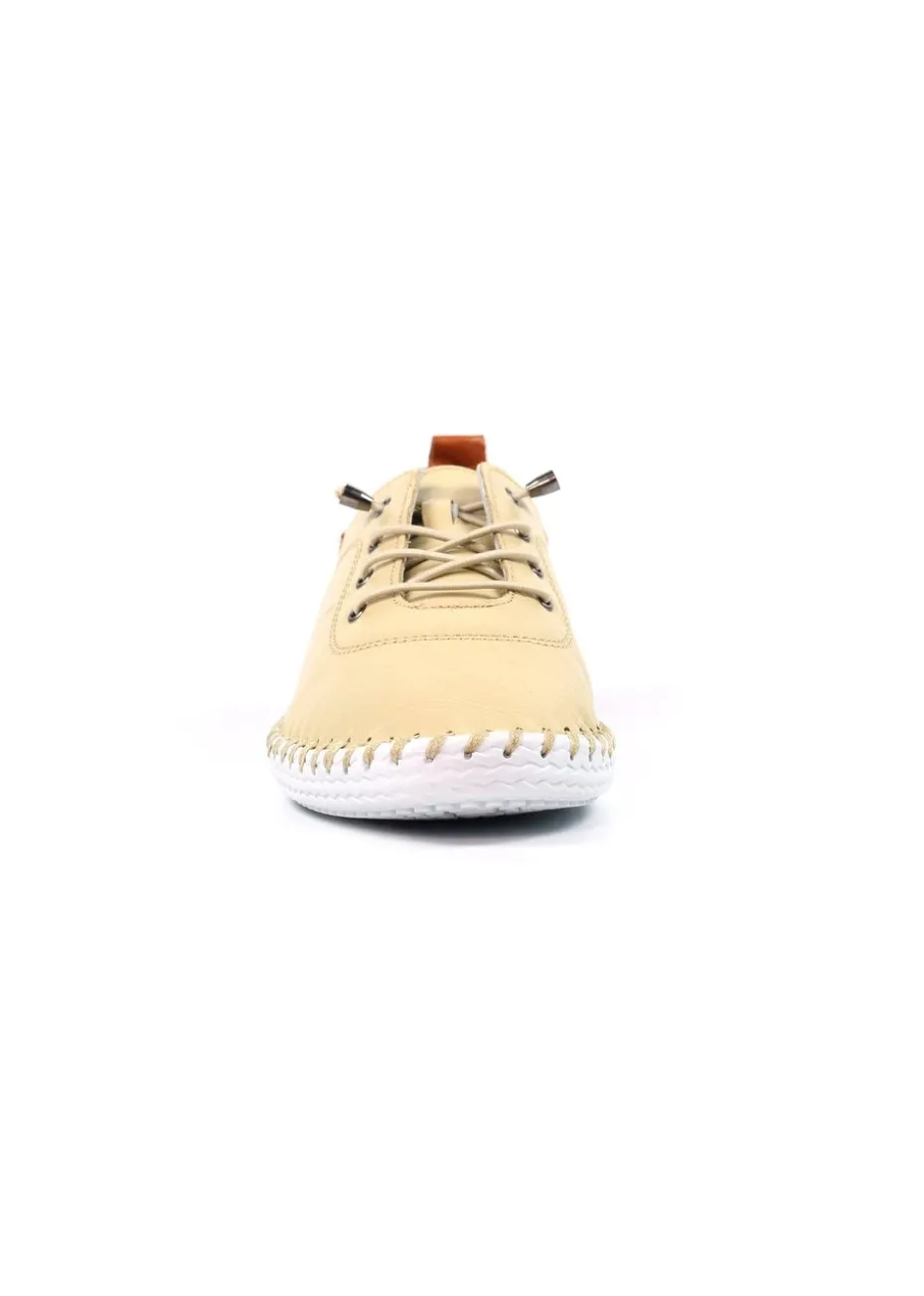 Lunar Beige St Ives Plimsoll