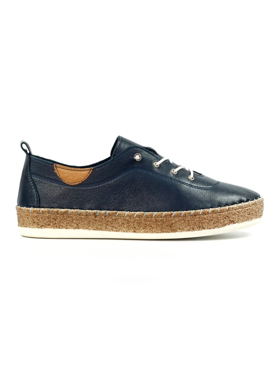 Lunar Blue Evie Plimsoll