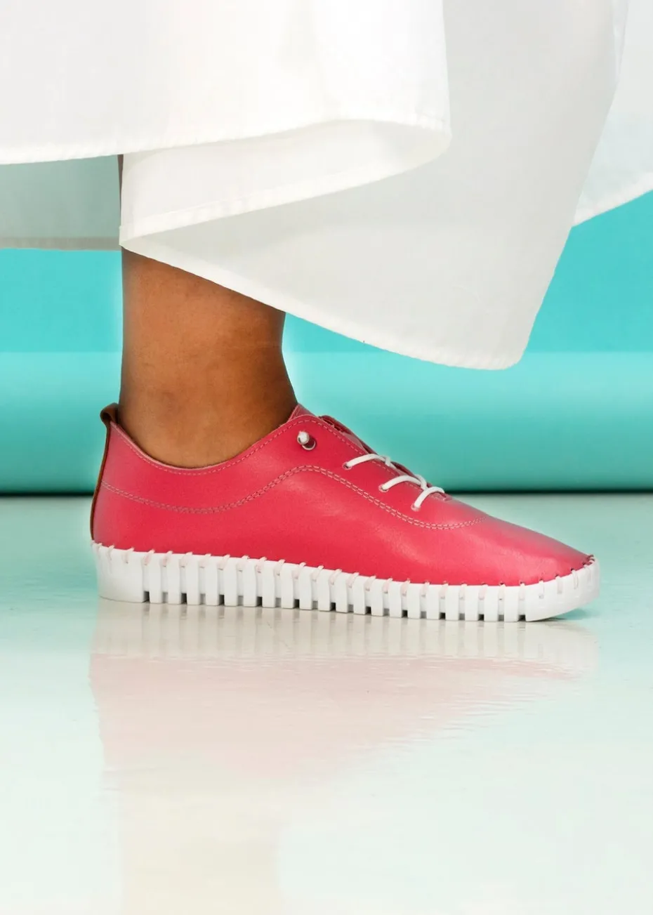 Lunar Raspberry Flamborough Shoe