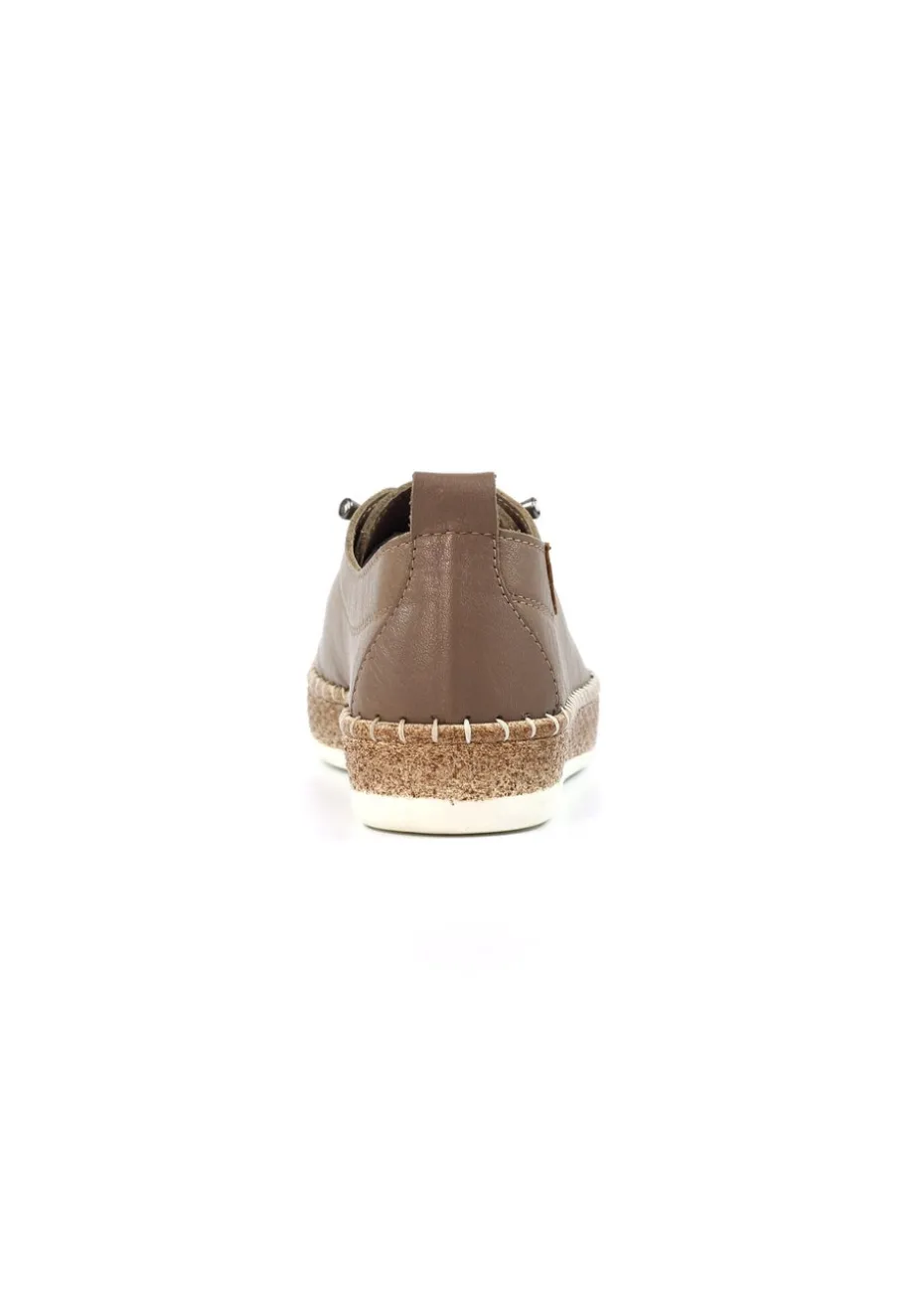 Lunar Taupe Evie Plimsoll