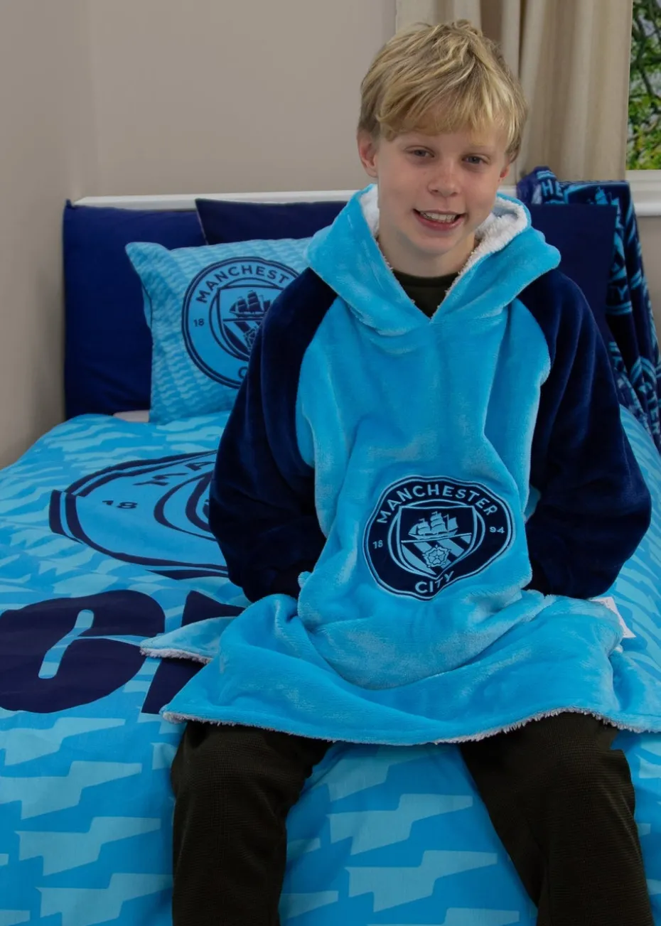 Manchester City Wearable Hooded Fleece