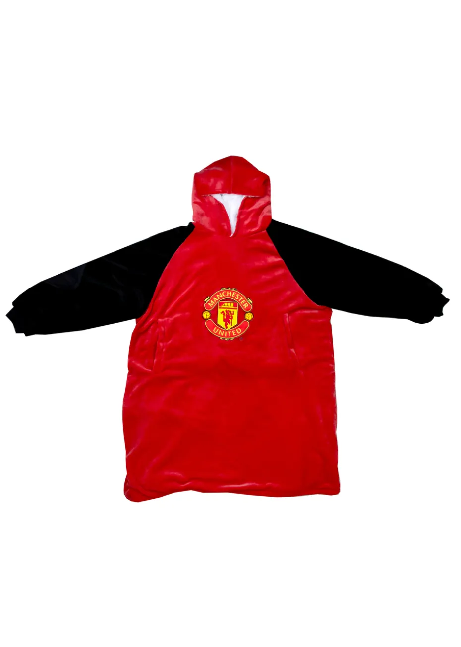 Manchester United FC Wearable Hooded Snuggle Fleece