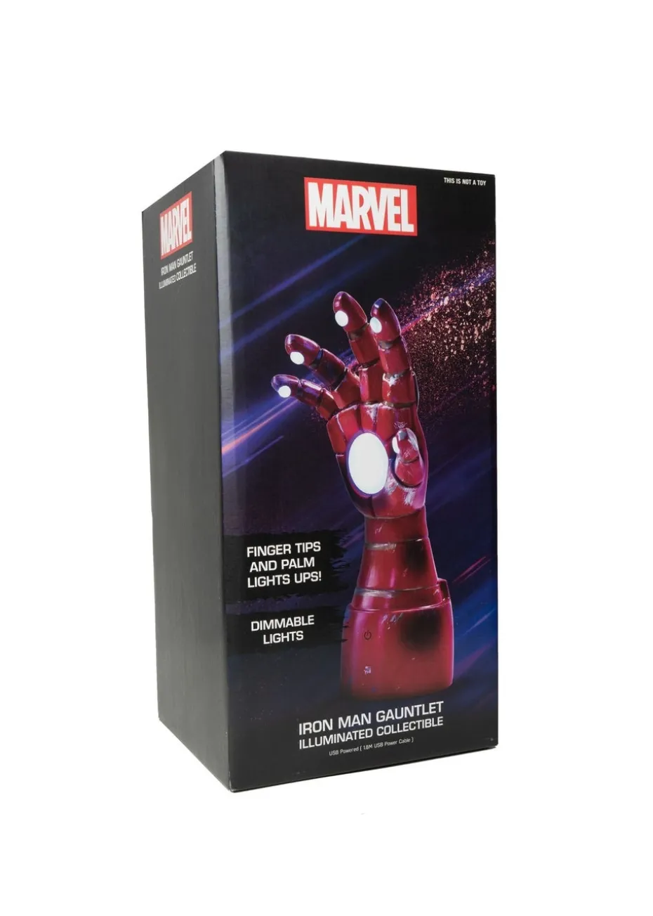 Marvel Avengers Red Iron Man Desk Lamp USB Powered