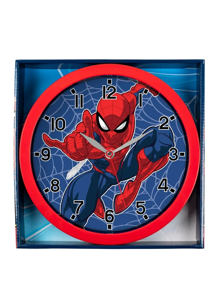 Marvel Red Spiderman Wall Clock