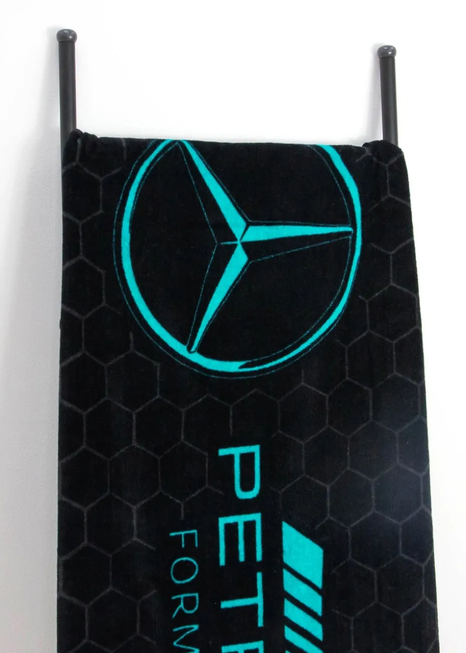Mercedes Luxury 100% Formula 1 Cotton Towel 75 x 150cm