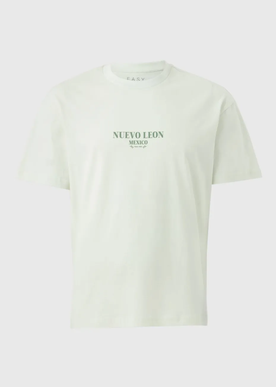 Mint Lemon Slogan T-Shirt