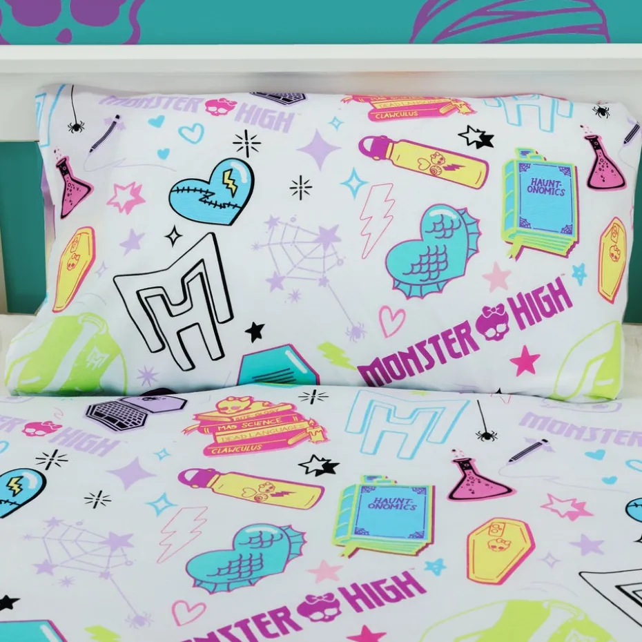 Monster High Fierce Single Panel Duvet Set
