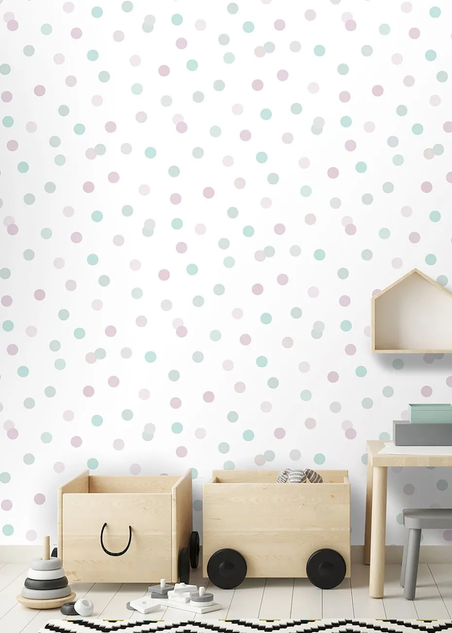 Muriva Dotty Wallpaper
