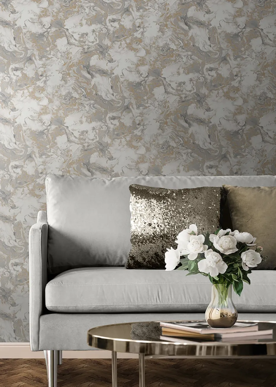Muriva Elixir Marble Wallpaper