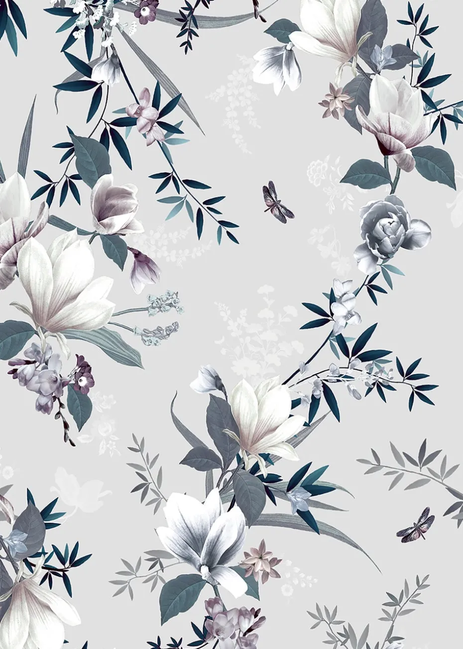 Muriva Lipsy Lotus Wallpaper