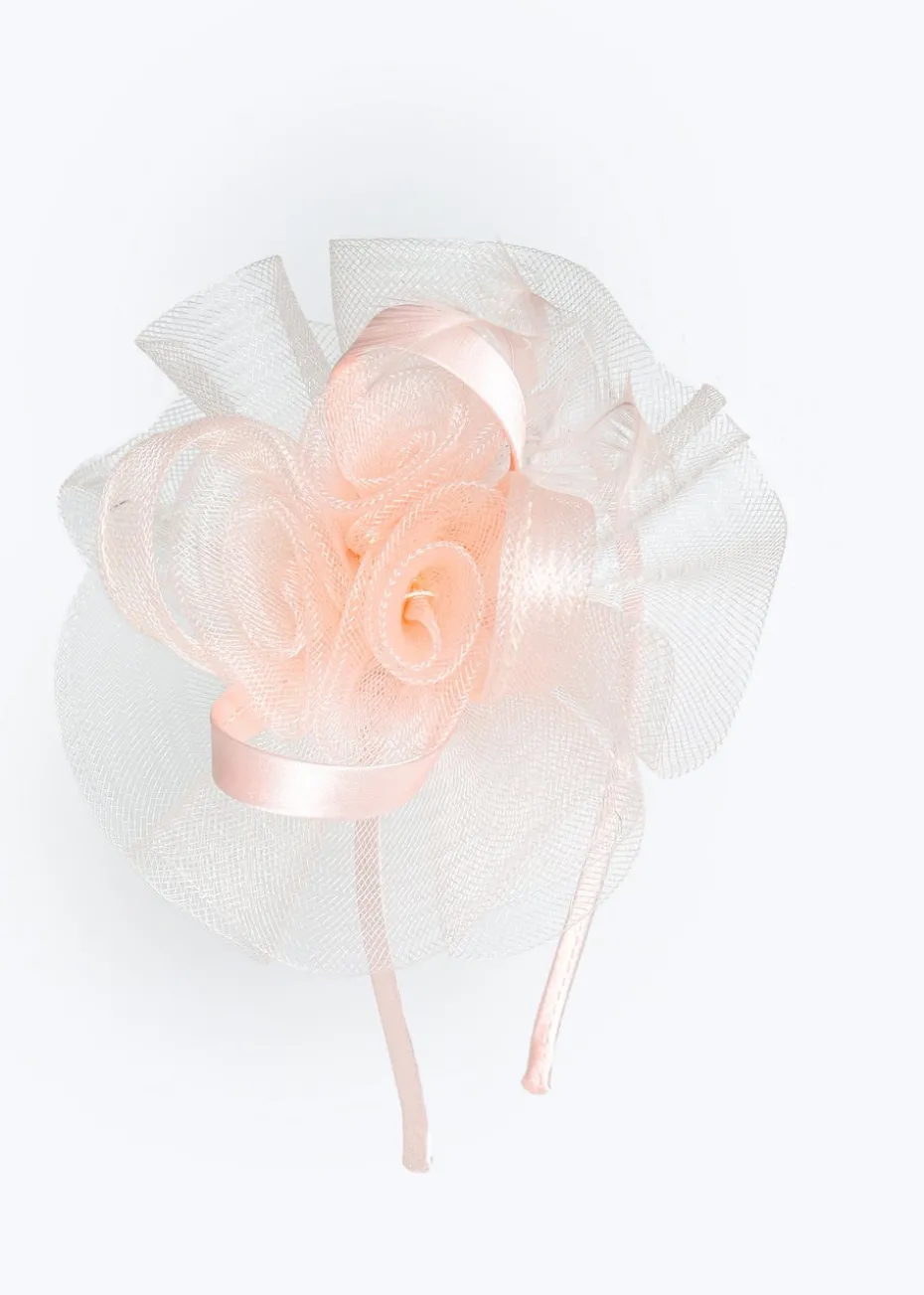 Muse Blush Loop Fascinator Headband