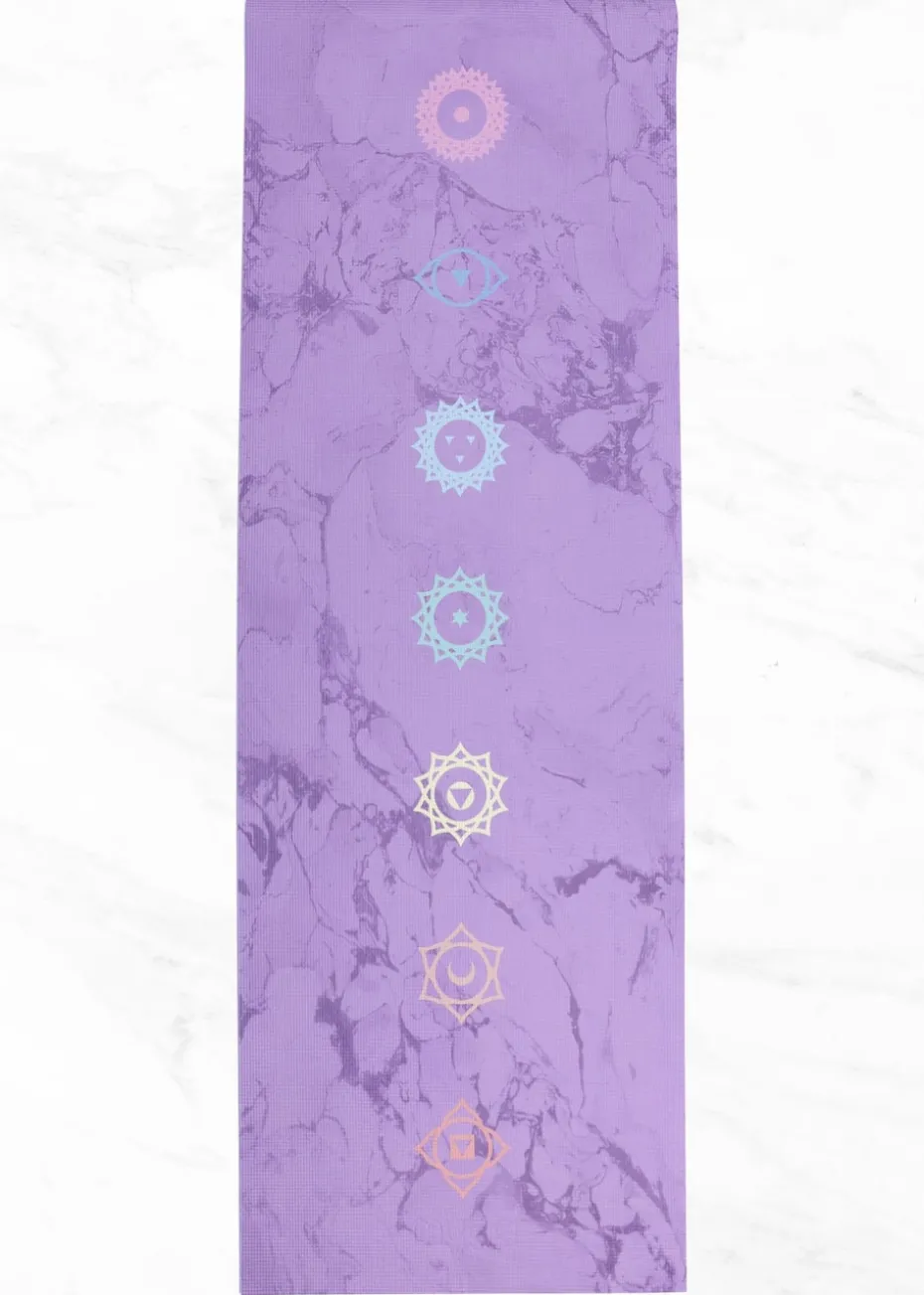 Myga Purple Chakra Yoga Mat