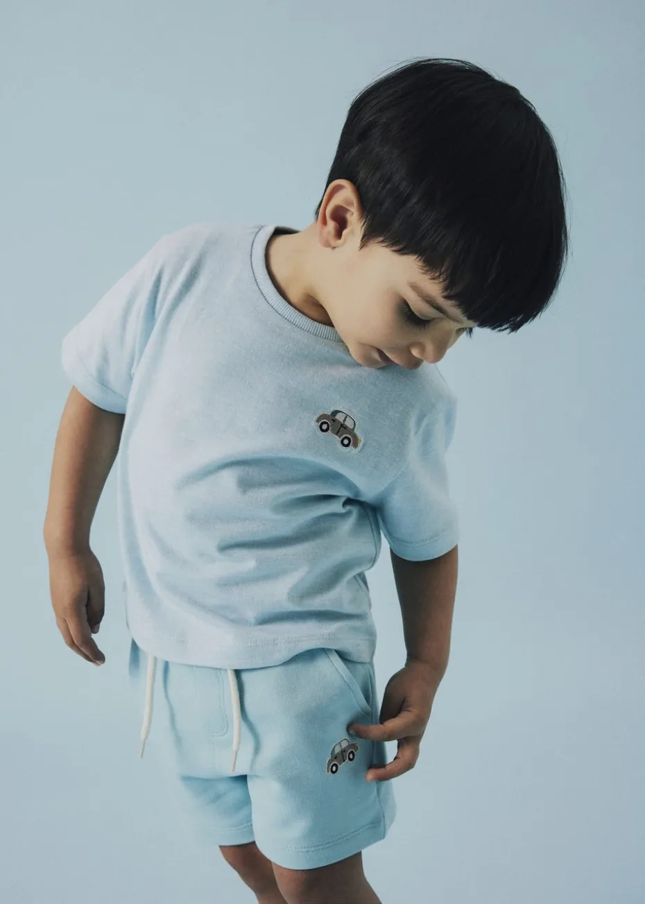Name It Boys Blue Car T-Shirt (9mths-5yrs)